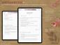 Preview: Hochzeitsplaner digital mit detailliertem Zeitplan und umfangreichen Checklisten, creme rosa
