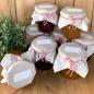 Preview: Marmeladendeckchen Beige zum Verschenken von Marmeladengläser und selbstgemachte Marmelade
