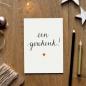 Preview: Geschenk Weihnachtskarten im Kalligrafie Handlettering Design, Schwarz Weiß