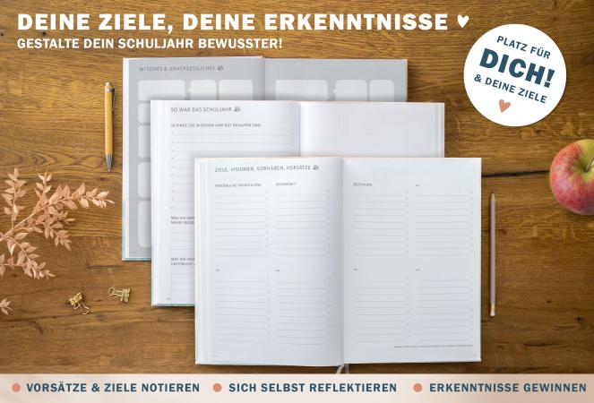 Lehrerkalender für Schuljahr 2025 2026, weiß türkis rosa, mit Stundenplan, Klassenlisten, Kontaktlisten, Klassenarbeiten Planung, Vertretungsstunden, u.v.m.