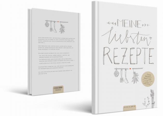 Schönes Design Kochbuch Rezeptbuch