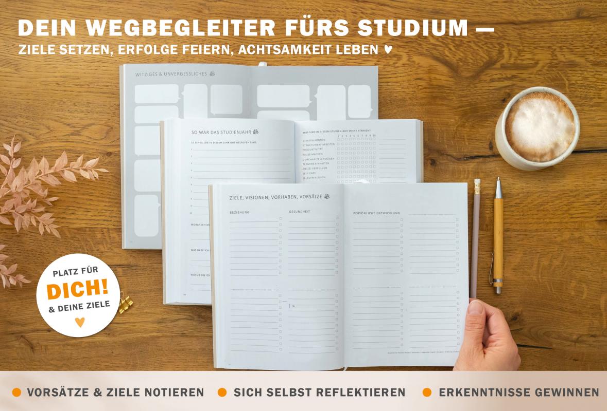 Terminkalender für Studentinnen & Studenten 2024 2025, Studienplanung & Modul-Belegung mit Notenspiegel für Wintersemester und Sommersemester