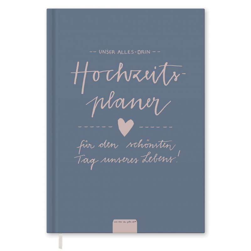 Hochzeitplaner & Notizbuch  mit vielen Checklisten und Zeitplan
